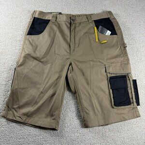 Parkside Tactical Cargo Work Shorts Brown Hiking Fishing Men’s Size 42 x 12